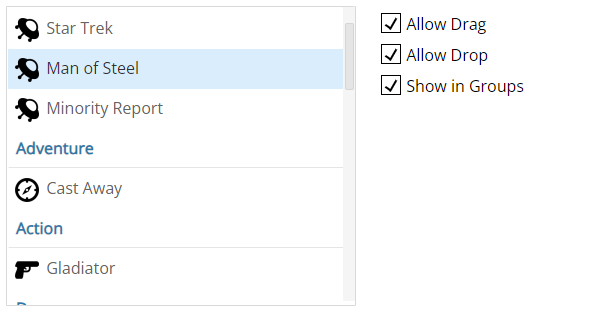 Overview of IntegralUI ListBox component for Blazor